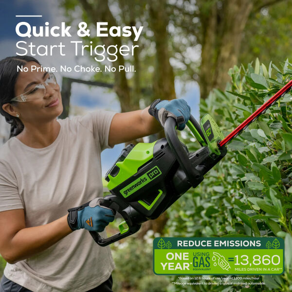 60V Hedge Trimmer
